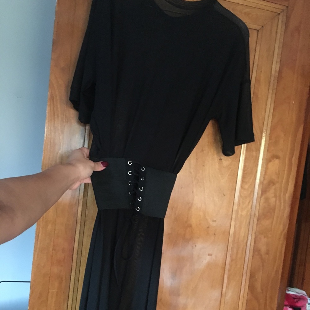 Sexy sheer dress
